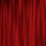 Red Curtain Backdrop