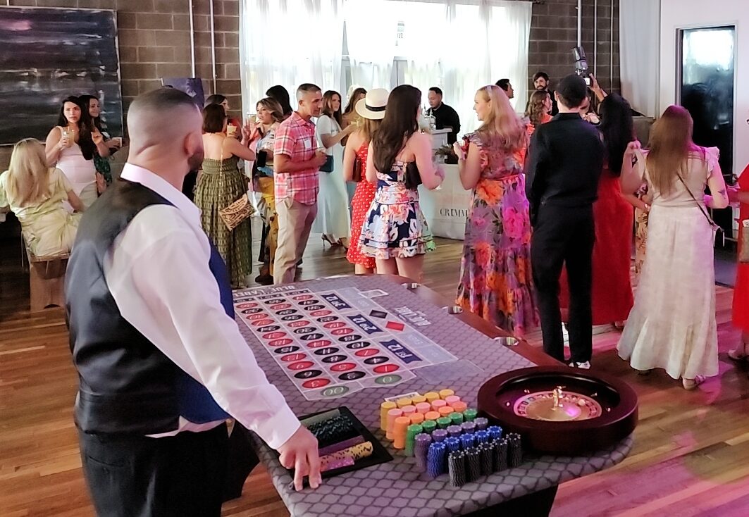 Corporate Casino event at a venue