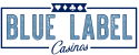 Blue Label transparent logo for light backgrounds